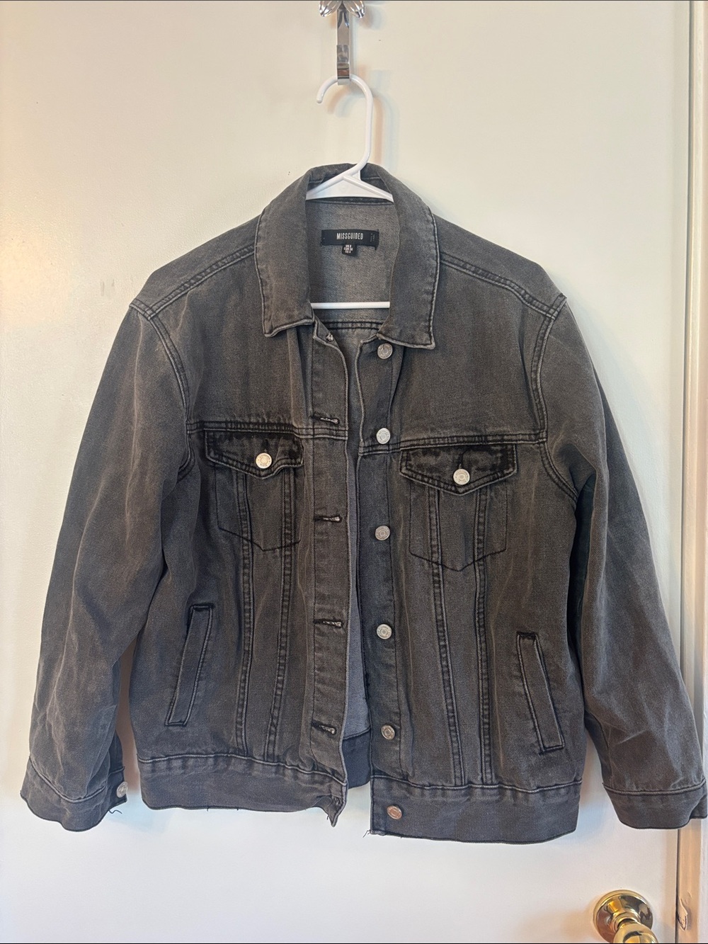 Black Jean Jacket